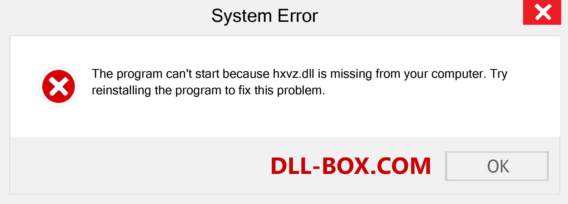  hxvz.dll file is missing?. Download for Windows 7, 8, 10 - Fix  hxvz dll Missing Error on Windows, photos, images